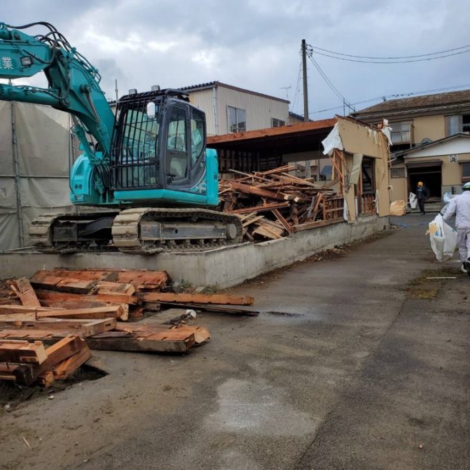 新潟市東区木造住宅他解体工事
