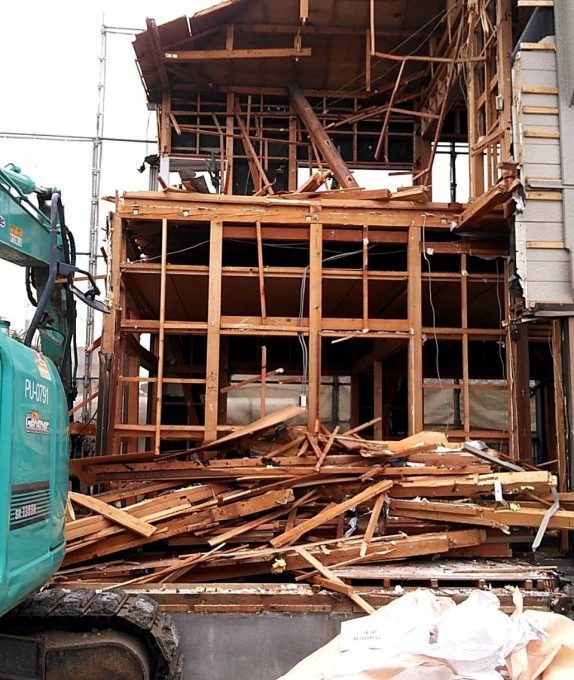 西区木造住宅解体工事