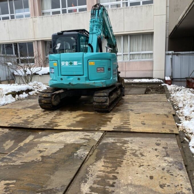 南区浄化槽撤去解体工事